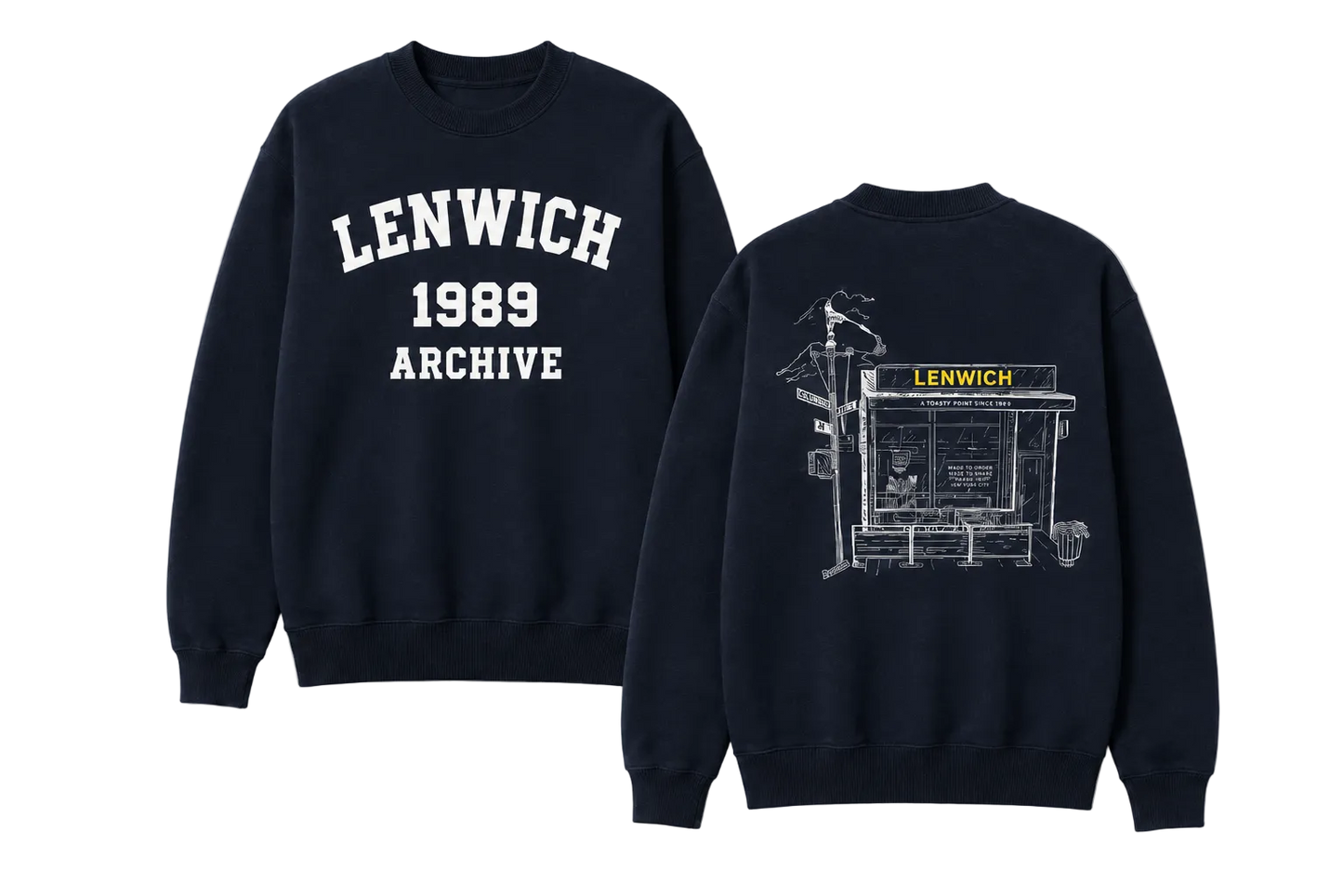 Lenwich Archive Crewneck