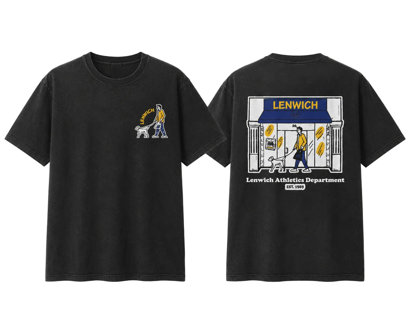 Lenwich Athletics Shirt Black
