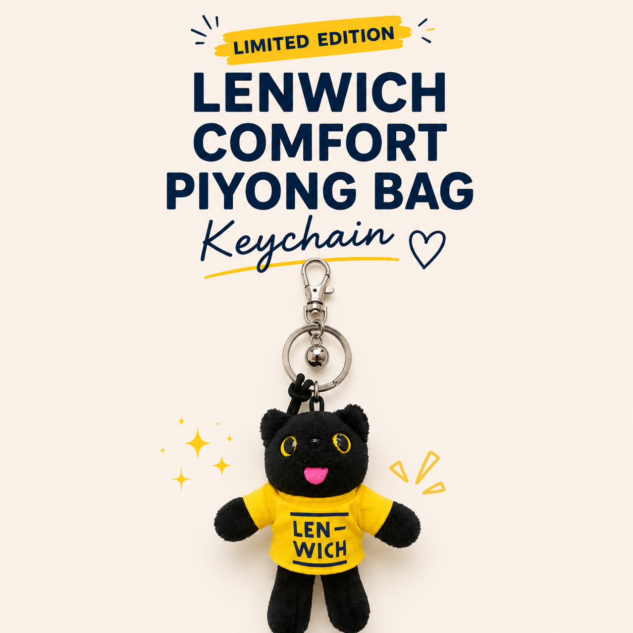 Lenwich Comfort Piyong Bag Keychain